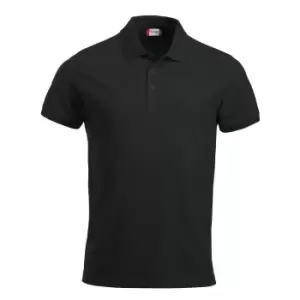 Image of Clique Mens Classic Lincoln Polo Shirt (4XL) (Black)