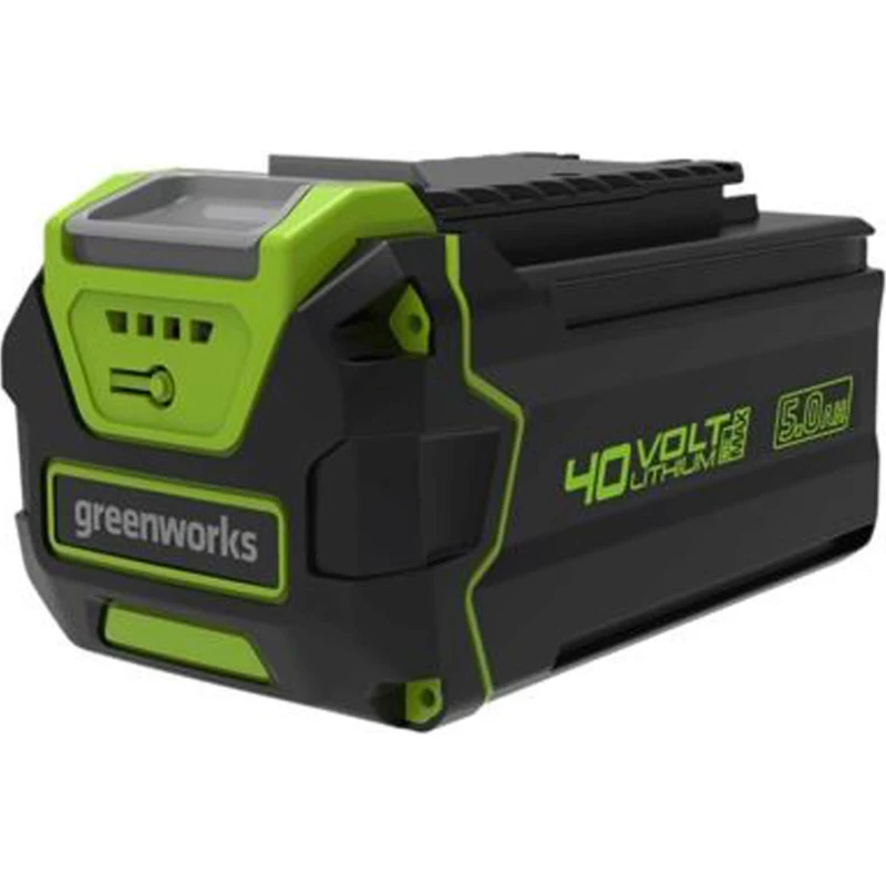 Image of Greenworks G40B5 40v Cordless Li-ion Battery 5ah G40B5 Battery Amp Hours: 5ah