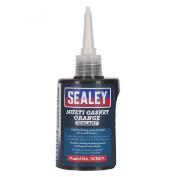 Image of Sealey SCS574 Multi Gasket Sealant Orange 50ml