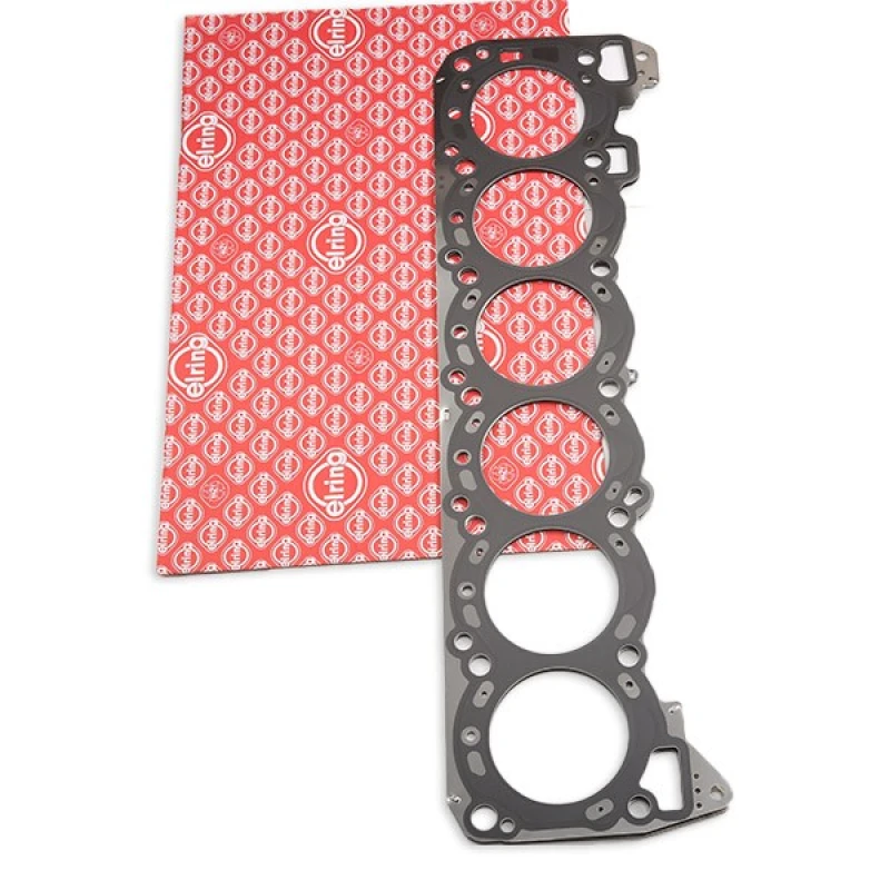 Image of ELRING 920.534 Head Gasket 1,42mm, Multilayer Steel (MLS), Notches/Holes Number: 1 Gasket,cylinder head (318)