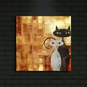 Image of 4040?ACT-17 Multicolor Decorative LED Lighted Canvas Painting