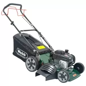 Image of Webb WER18HW4 46cm Self Propelled High Wheel Petrol Rotary Lawnmower
