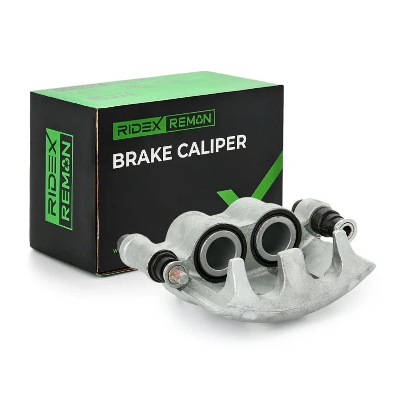 Image of RIDEX REMAN 78B2299R Brake caliper Front Axle Right Grey Cast Iron Brake Caliper (78)