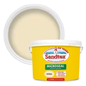 Sandtex Ultra Smooth Masonry Paint Oatmeal - 10L