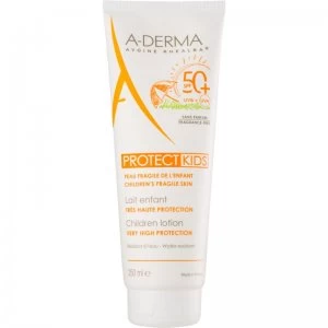 Image of A-Derma Protect Kids Protective Sunscreen Lotion for Kids SPF 50+ 250ml