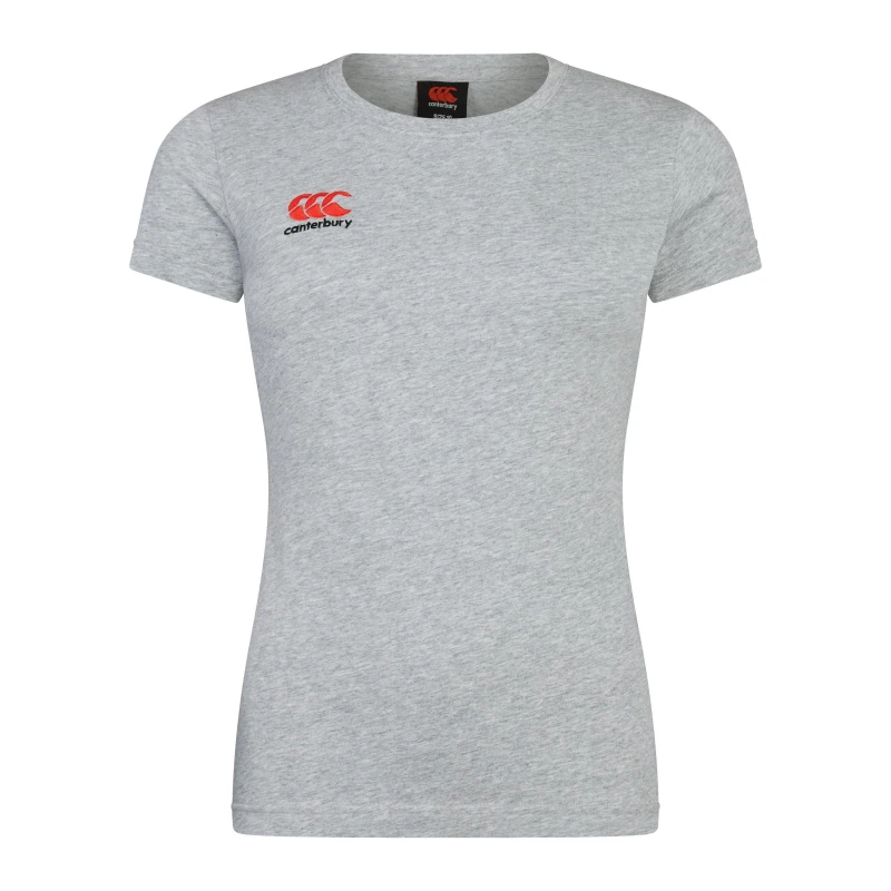 Image of Canterbury Superlight Cotton Tee - Grey Grey 8