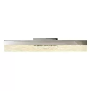 Image of Luminosa Linn Wall Lamp.8W LED, 3000K, 600lm, IP44, Polished Chrome