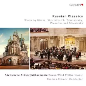 Image of Russian Classics Works By Glinka Shostakovich Tchaikovsky Prokofiev Stravinsky by Mikhail Ivanovich Glinka CD Album