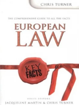 Image of European Law by Jacqueline Martin Paperback