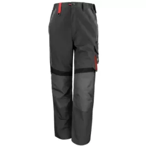 Image of Result Mens Technical Work Trousers (Reg 32" Leg) (34a) (Grey/Black)