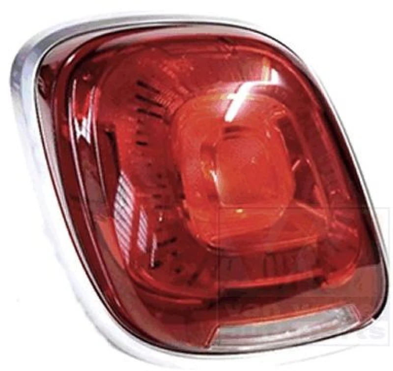 Image of VAN WEZEL 1704923 Rear light with bulb holder, Left Combination Rearlight (391)