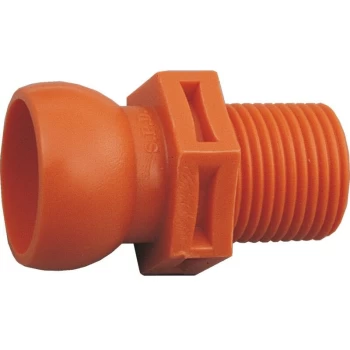 image of Indexa - 1/4' NPT Male Threaded Spigot 1/4' Bore