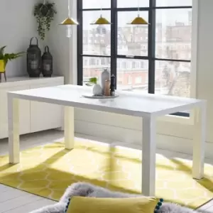 Image of Puro Medium 4-6 Seater Dining Table White