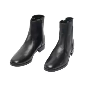 Image of Scimitar Mens Inside Zip Lined Resin Sole Boots (10 UK) (Black)