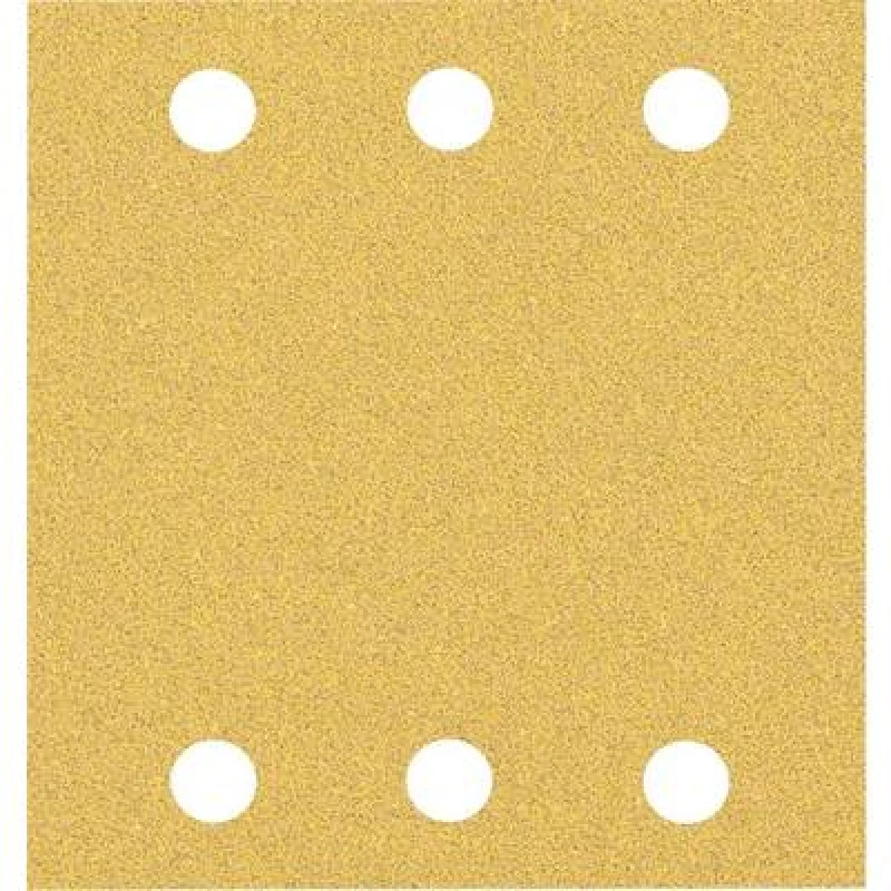 Image of Bosch Accessories Bosch Accessories 2608901655 Random orbit sander sandpaper Grit size 60 (L x W) 107mm x 115mm 50 pc(s) 2608901655