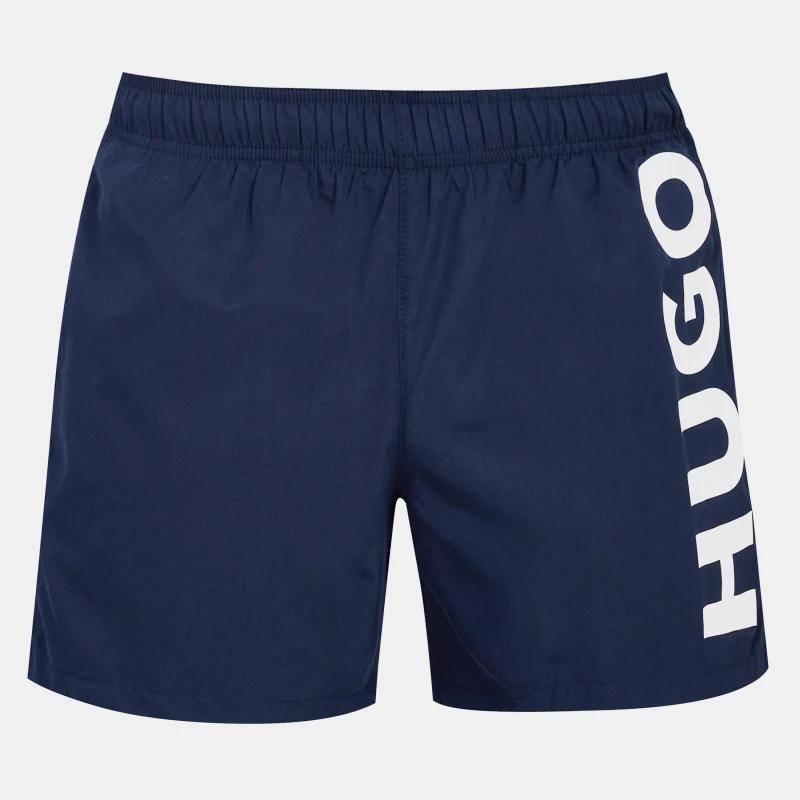 Image of Hugo Boss Abas Swim Shorts - Blue Blue XS