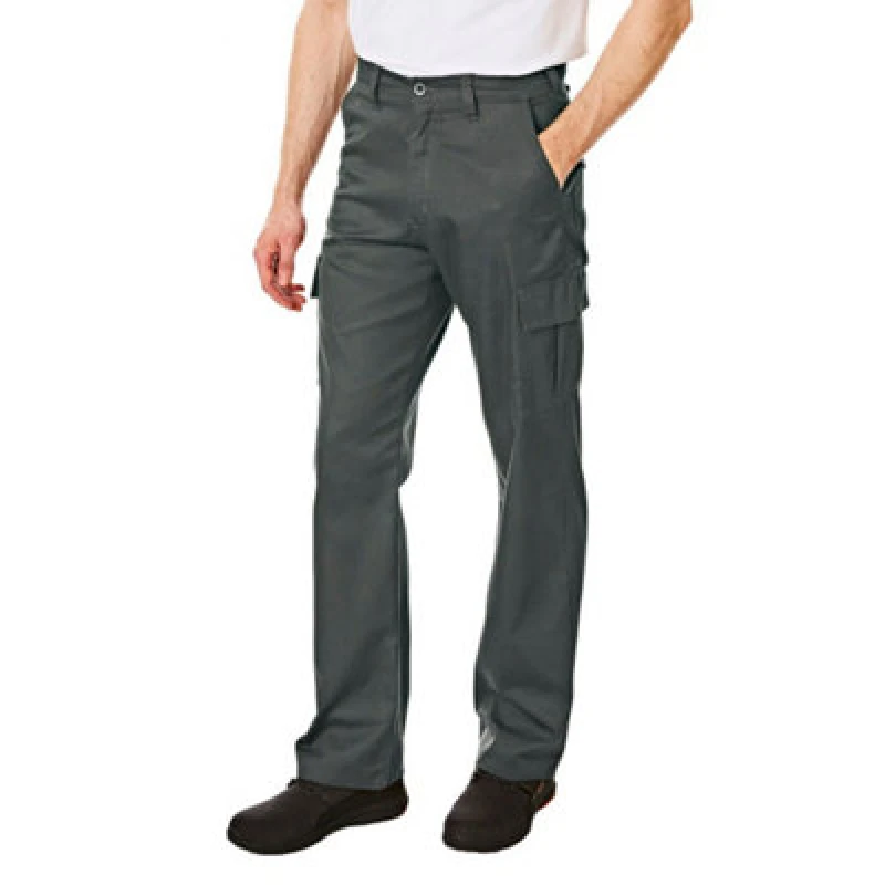Image of Lee Cooper Workwear Lee Cooper Workwear Men Classic Cargo Trouser in Grey Size: 30R Grey 30R Male 5050217211336