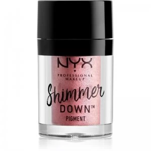 Image of NYX Professional Makeup Shimmer Down Pigment Highly-Pigmented Loose Eyeshadow Shade Mauve Pink 1,5 g