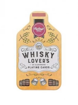 Image of Ridleys Whisky Lovers Playing Cards In Cdu Of 6