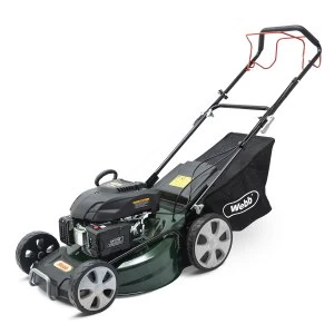 image of Webb WER510SP 51cm Self Propelled Petrol Rotary Lawnmower