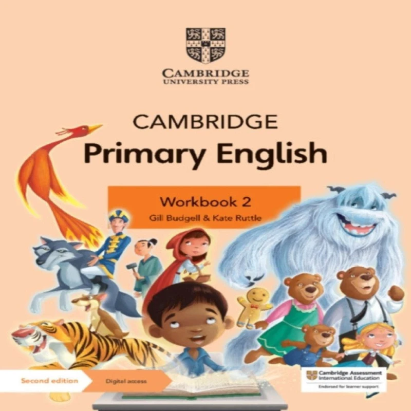 Image of cambridge primary english workbook 2 with digital access 9781108789943