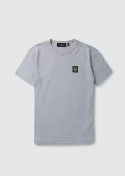 Belstaff Mens T-Shirt In Grey Melange