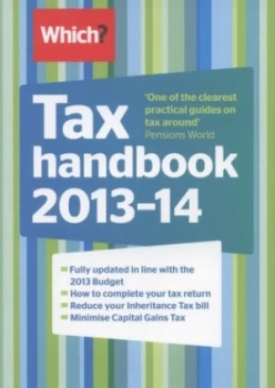 Image of Which Tax Handbook 2013-14 by Tony Levene Book