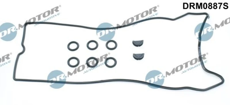 Image of DR.MOTOR AUTOMOTIVE Gasket Set, cylinder head cover DR.MOTOR AUTOMOTIVE DRM0887S
