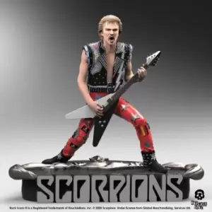 Image of Scorpions Rock Iconz Statue Rudolf Schenker Limited Edition 22 cm