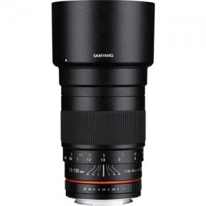 Image of Samyang 135mm f2.0 ED UMC Lens for Fujifilm X Mount Black