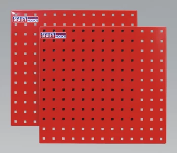 Image of Sealey TTS05 PerfoTool Storage Panel 500 x 500mm Pack of 2
