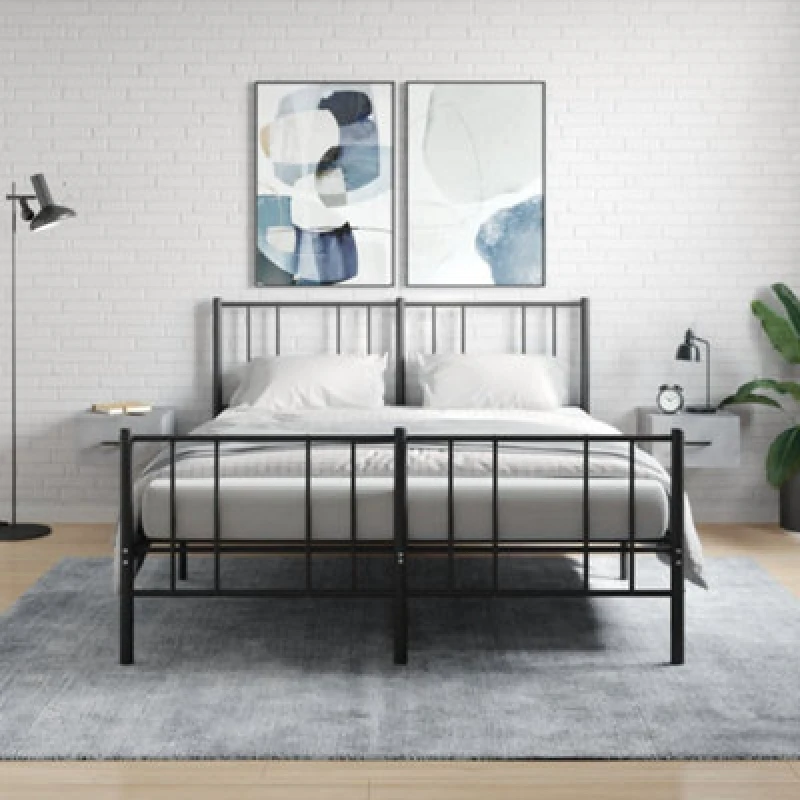 Image of VIDAXL Wall-mounted Bedside Cabinets 2 pcs Concrete Grey 35x35x20cm Vidaxl 8720845946708