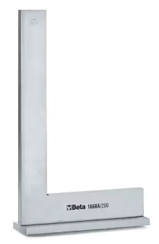Image of Beta Tools 1668A Flanged Normalised Ground Steel Precision Square 100x 70mm