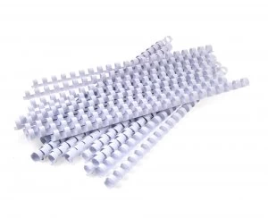 Image of Rexel Comb Binding A4 12.5mm Pack of 25 White