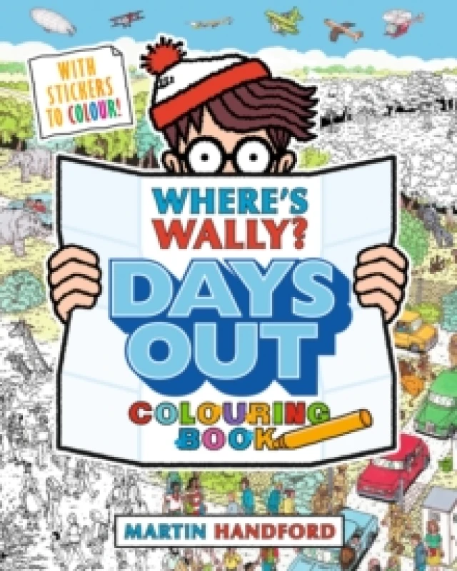 Image of Where's Wally? Days Out: Colouring Book Paperback / softback