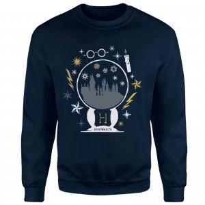 Image of Harry Potter Hogwarts Sweatshirt - Navy - L