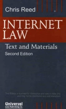 Image of Internet Law by Chris Reed Paperback