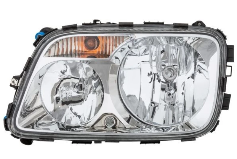 Image of HELLA 1EH 009 513-011 Headlights H1, Left, without masking frame, Halogen Headlight (259)
