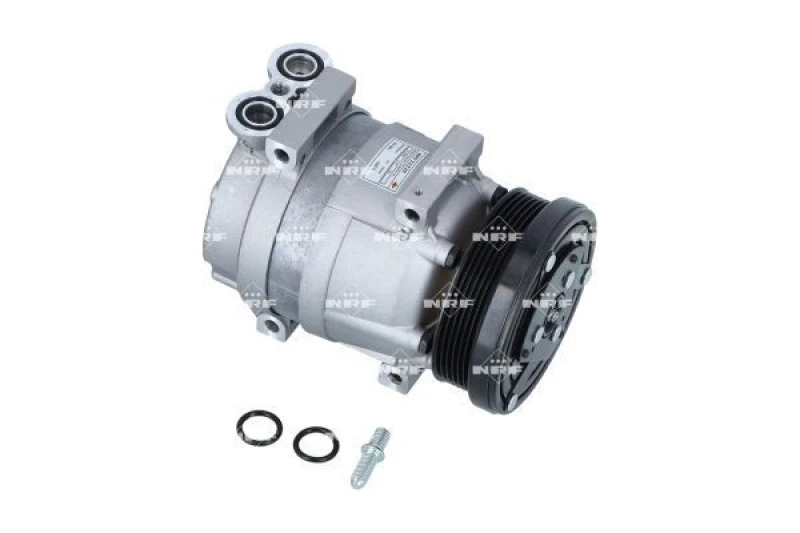 Image of NRF 32220 AC Compressor PAG 150, with PAG compressor oil, with gaskets/seals Compressor,air conditioning (447)