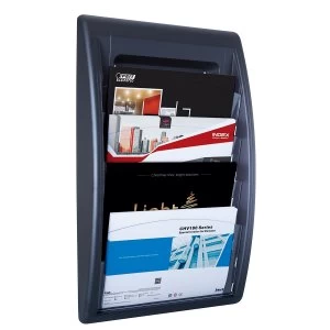 image of Fast Paper Oversized Quickfit Wall Display - Black