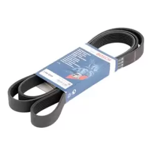 Image of Bosch V-ribbed belt 1 987 946 277 Serpentine belt,Auxiliary belt MERCEDES-BENZ,JEEP,CHRYSLER,E-Klasse Limousine (W211),C-Klasse Limousine (W203)