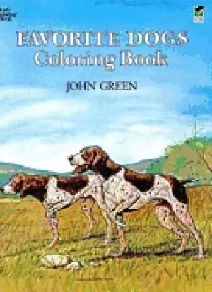 Image of favorite dogs coloring book