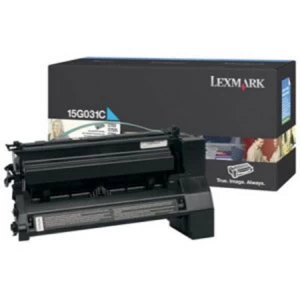 image of Lexmark C7702CS Cyan Laser Toner Ink Cartridge