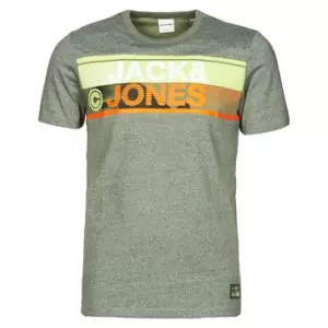 Image of Jack Jones JCONICCO mens T shirt in Kaki - Sizes S,M,XS