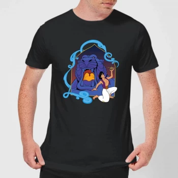 Image of Disney Aladdin Cave Of Wonders Mens T-Shirt - Black - 3XL - Black