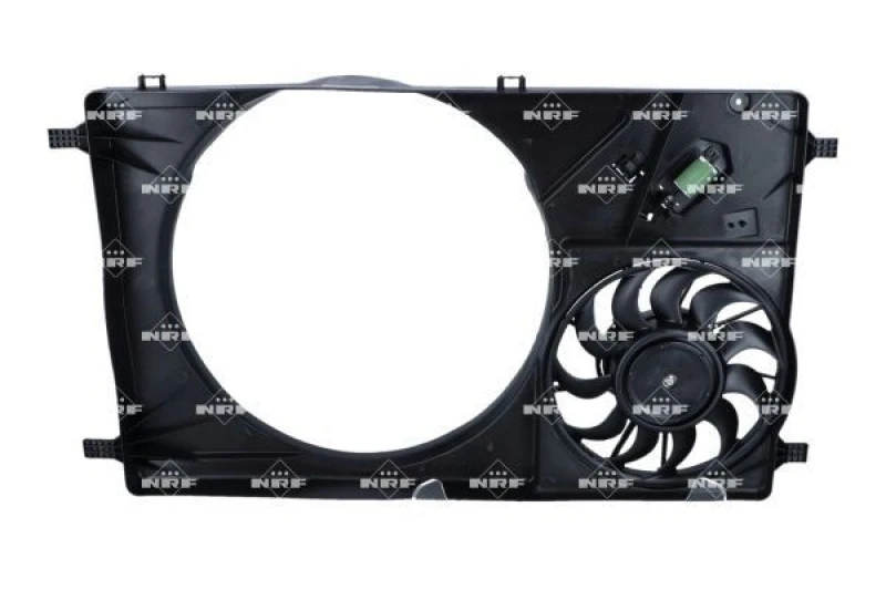 Image of NRF 470117 Cooling Fan with radiator fan shroud Fan,radiator (508)