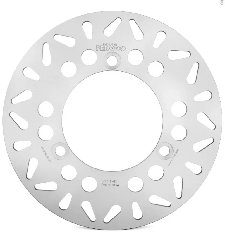 Image of FERODO FMD0324R Brake disc Brake Disc (82)