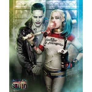 Image of Suicide Squad Joker And Harley Quinn Mini Poster