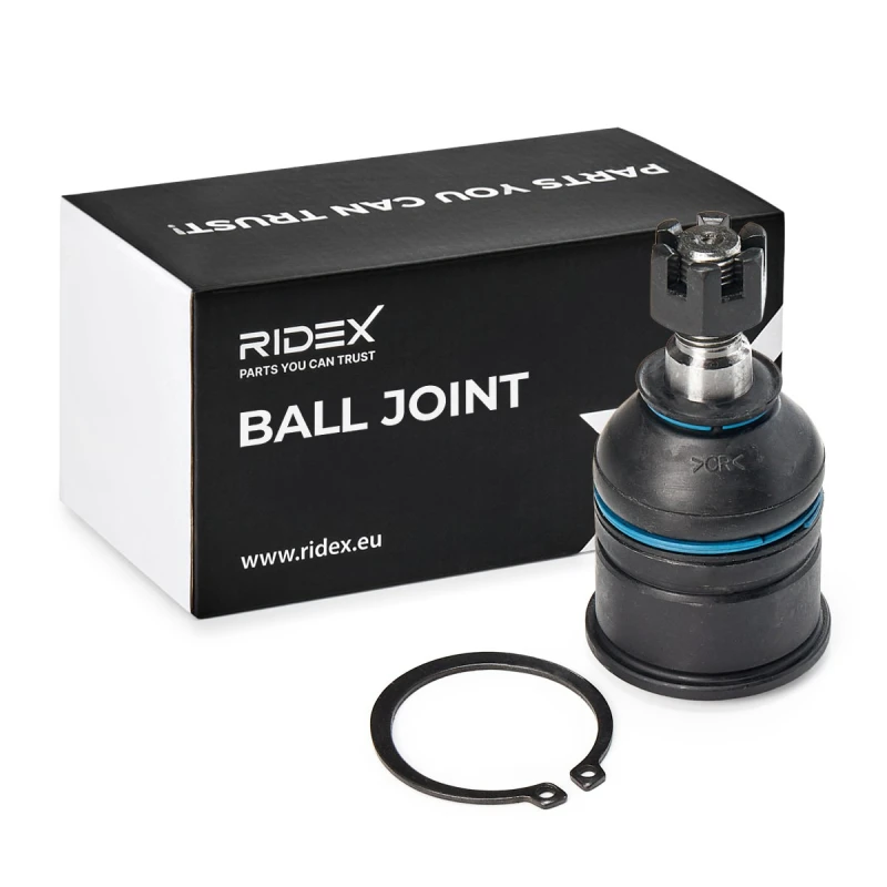 Image of RIDEX 2462S0033 Ball joint Lower Front Axle Support-/Steering Link (2462)