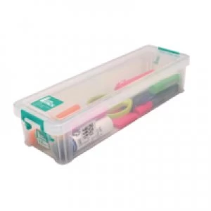 image of StoreStack 2.2 Litre Clear W370xD110xH80mm Storage Box RB75896